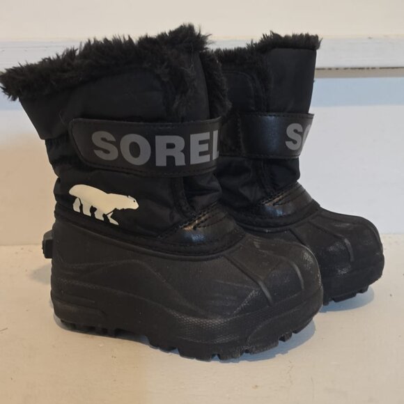 Kids Sorel Winter Snow Boots US Size 8 Unisex Boots (GREAT CONDITION) Shoes - Picture 1 of 4